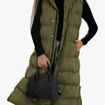Pia – Gilet lungo trapuntato dalla linea ampia – 1