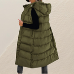 Pia – Gilet lungo trapuntato dalla linea ampia – 12