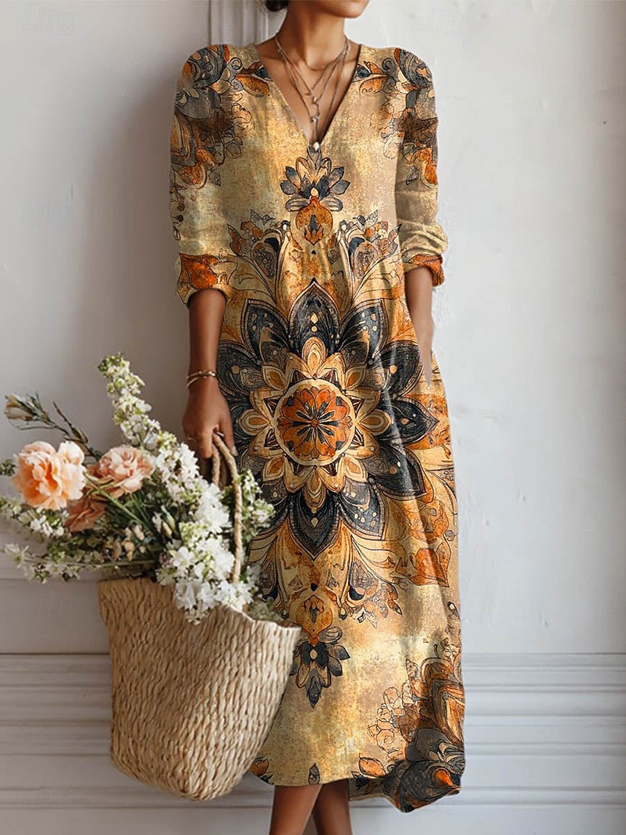 Dora | Abito Boho Comodo da Giorno