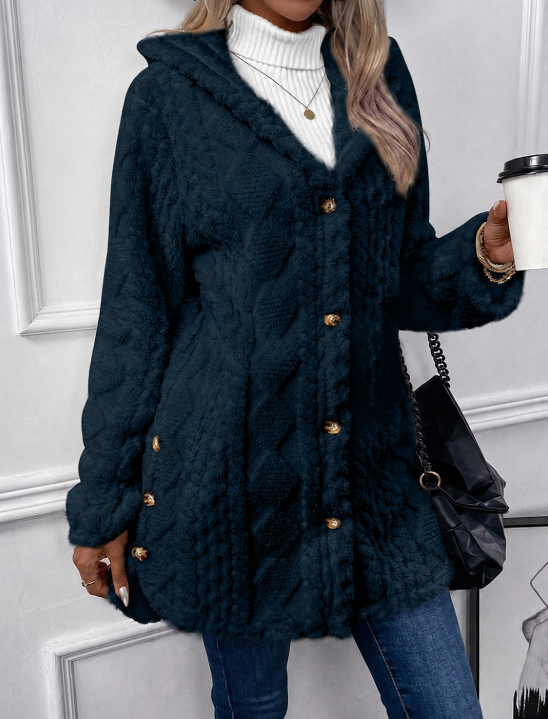 Rebecca – Giacca dalla texture lavorata – 11