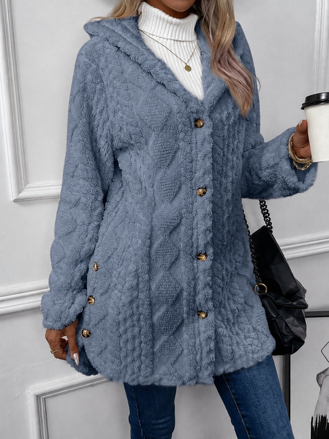 Rebecca – Giacca dalla texture lavorata – 9