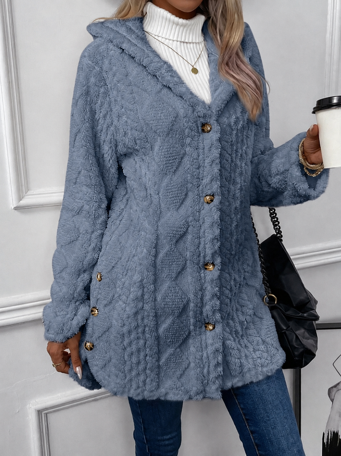 Rebecca – Giacca dalla texture lavorata – 9