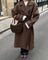 Renata – Trench lungo con revers ampi – 1