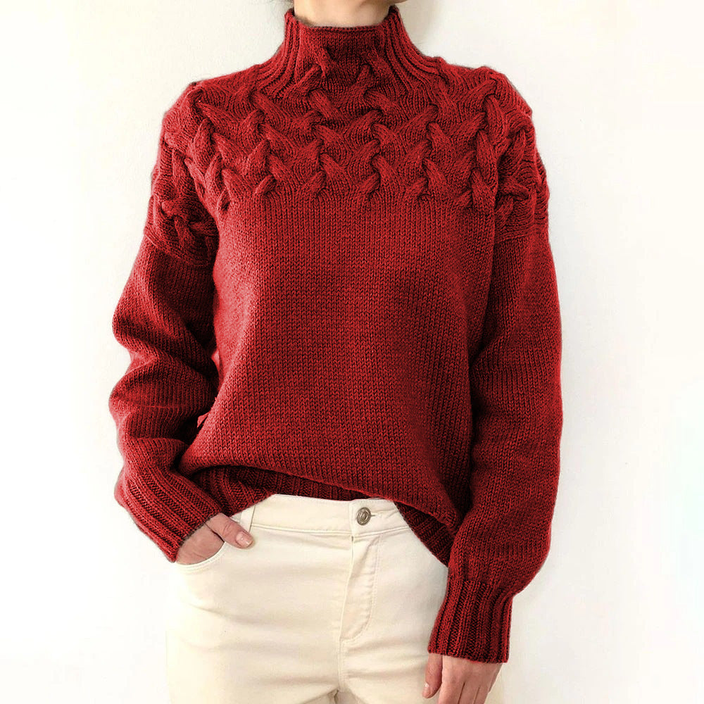 JANE™ | MAGLIONE A COLLO ALTO