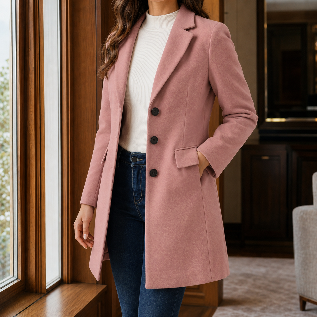 Romina – Cappotto midi avvitato – 3