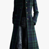 Rossella – Cappotto a quadri blu e verdi – 1