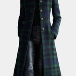 Rossella – Cappotto a quadri blu e verdi – 2