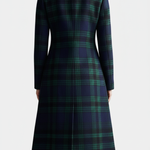 Rossella – Cappotto a quadri blu e verdi – 3