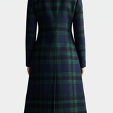Rossella – Cappotto a quadri blu e verdi – 3