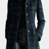 Rossella – Cappotto a quadri blu e verdi – 4