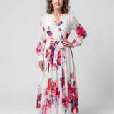 Lillian | Abito Maxi Avvolgente Floreale