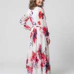 Lillian | Abito Maxi Avvolgente Floreale