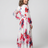 Lillian | Abito Maxi Avvolgente Floreale