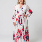 Lillian | Abito Maxi Avvolgente Floreale
