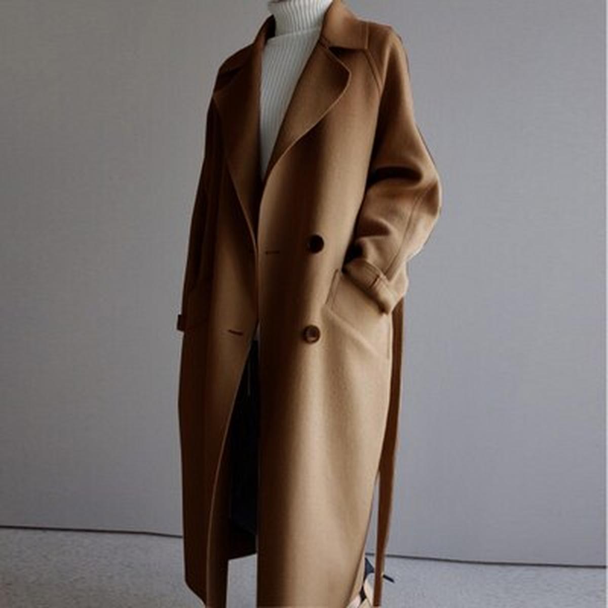 Serena – Cappotto lungo con collo ampio – 2