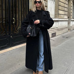 Silvana – Cappotto lungo oversize – 1