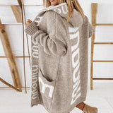 Audrey — Cardigan da donna con cappuccio