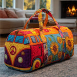 Borsa da viaggio trapuntata SUNFLOWVANA