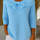 Trinidad | Maglione con fiocco