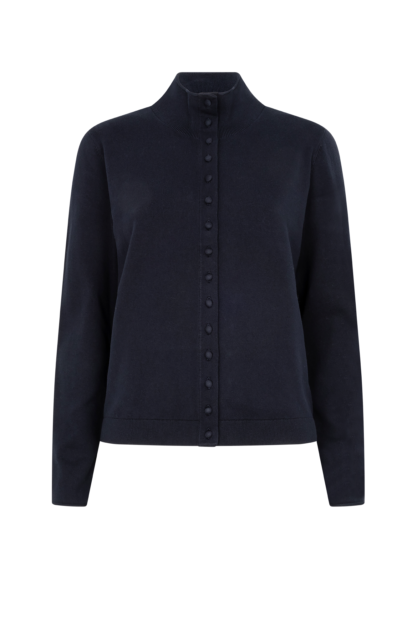 Adriana – Cardigan corto con collo alto