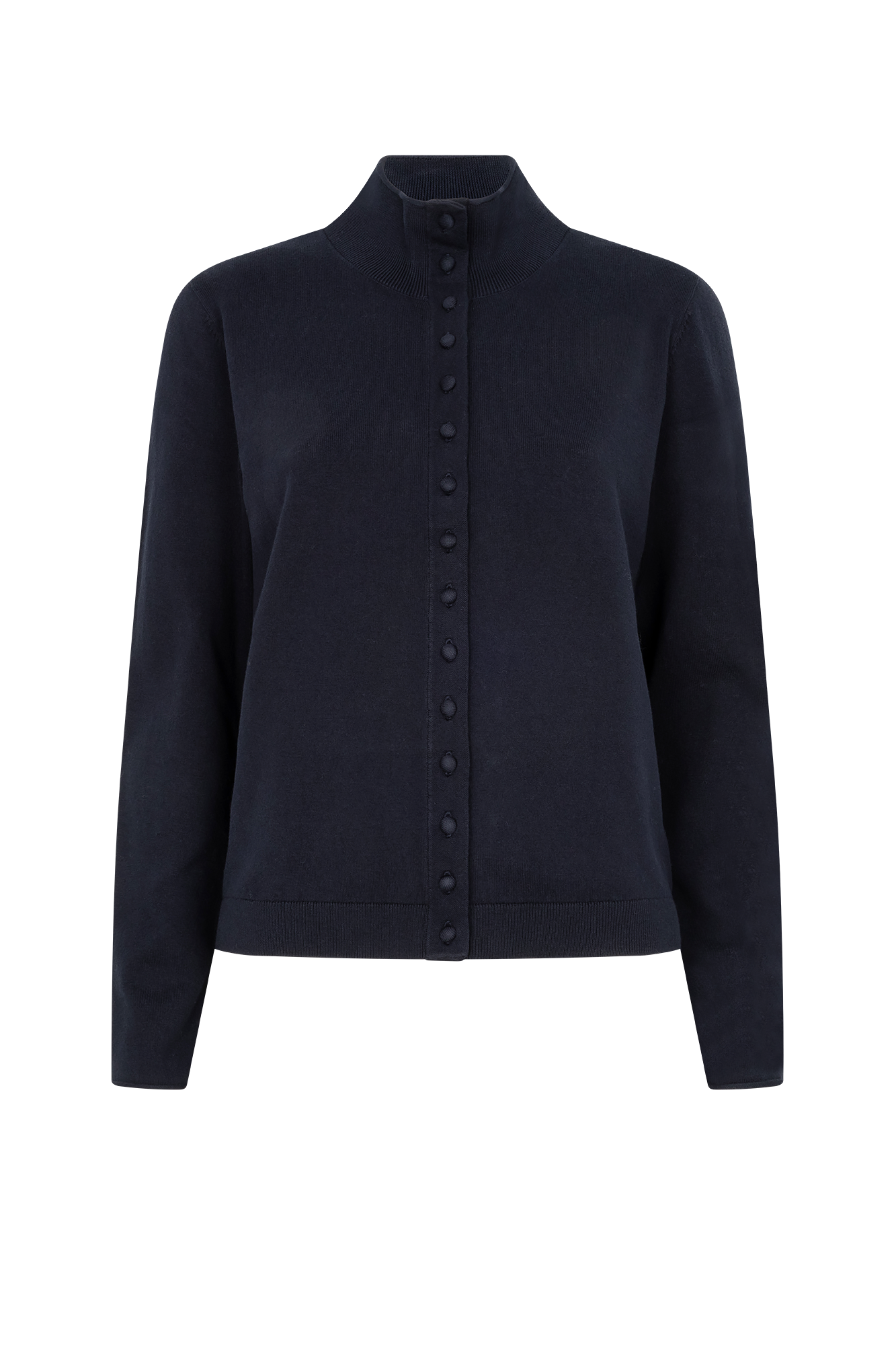 Adriana – Cardigan corto con collo alto