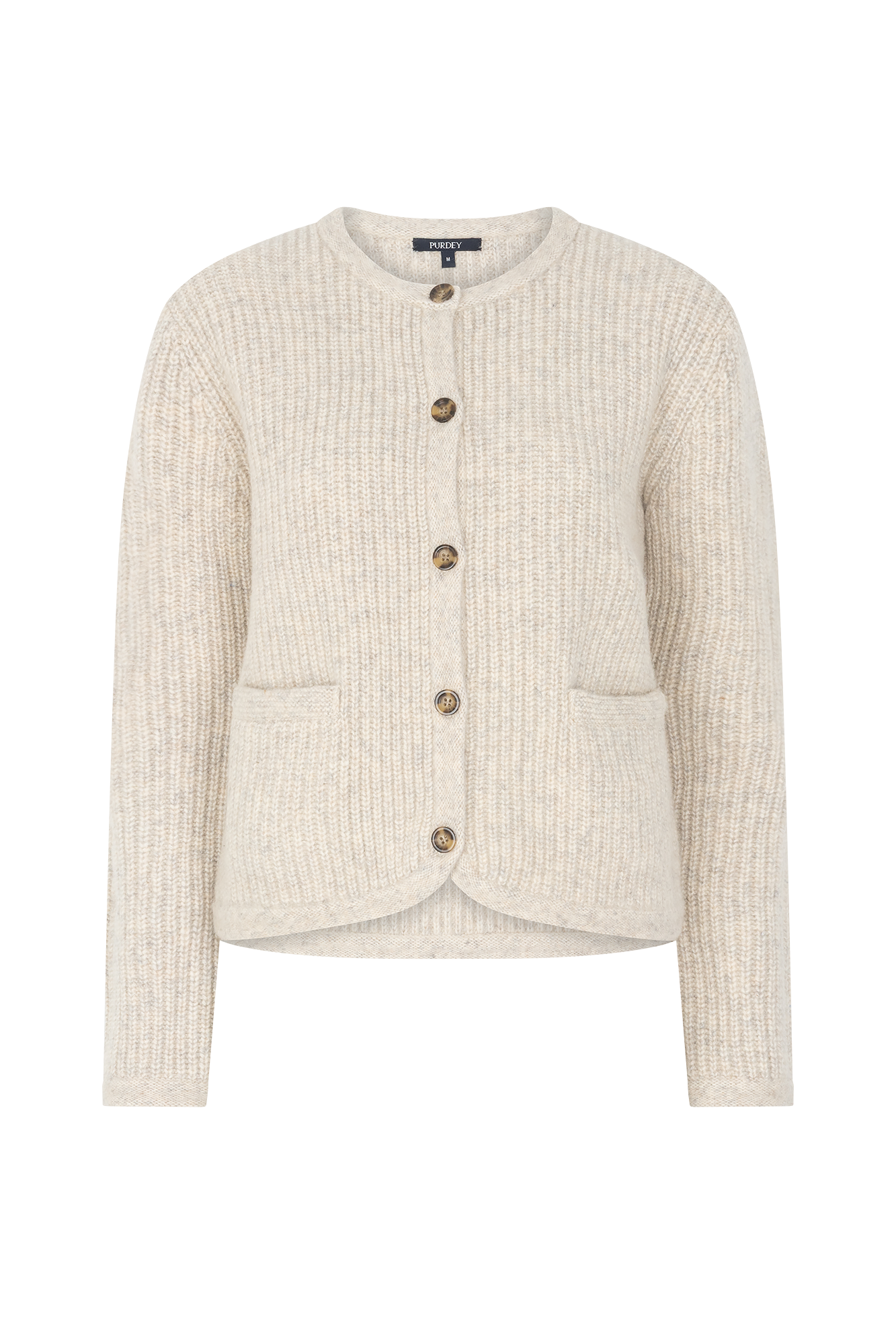 Lucia – Cardigan con bottoni e tasche