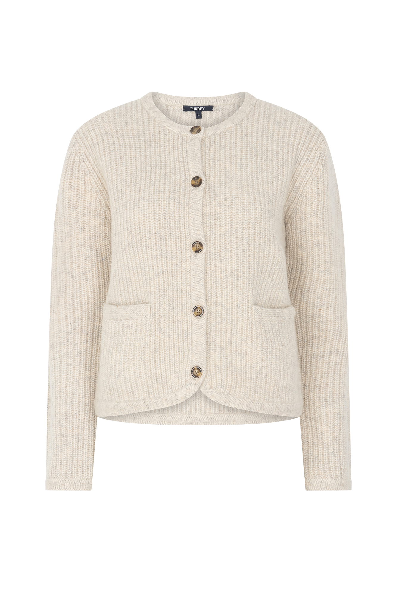 Lucia – Cardigan con bottoni e tasche