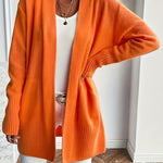 Bianca – Cardigan lungo in maglia