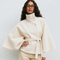 Valentina – Cappotto a mantella con cintura – 2