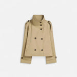 Valeria – Trench corto con collo alto – 1