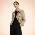 Valeria – Trench corto con collo alto – 2