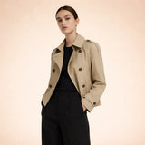 Valeria – Trench corto con collo alto – 2