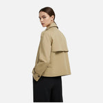 Valeria – Trench corto con collo alto – 3