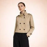 Valeria – Trench corto con collo alto – 4