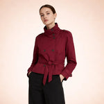 Valeria – Trench corto con collo alto – 8