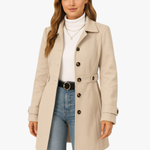 Vanna – Trench classico avvitato con cintura – 1