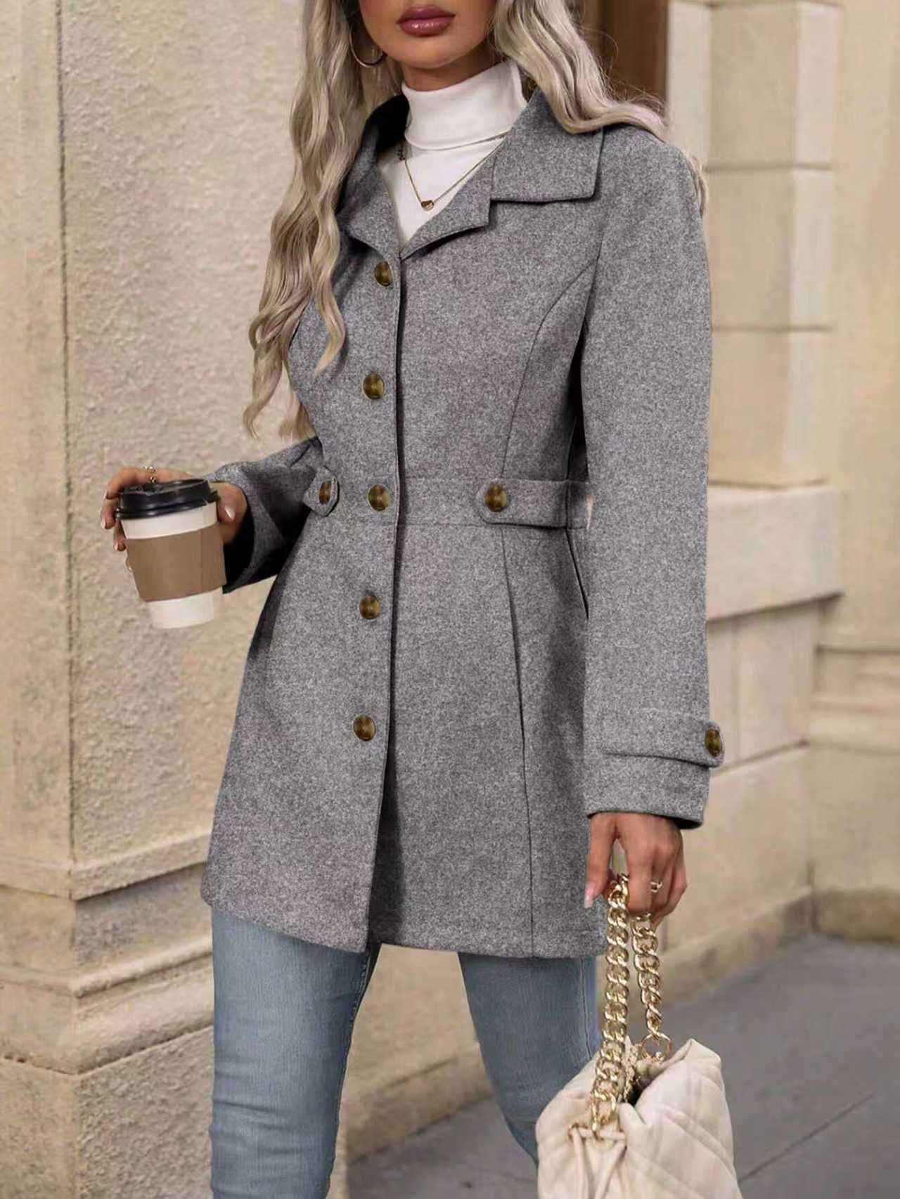 Vanna – Trench classico avvitato con cintura – 6