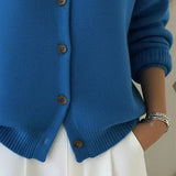 Vega | Cardigan con collo a camicia