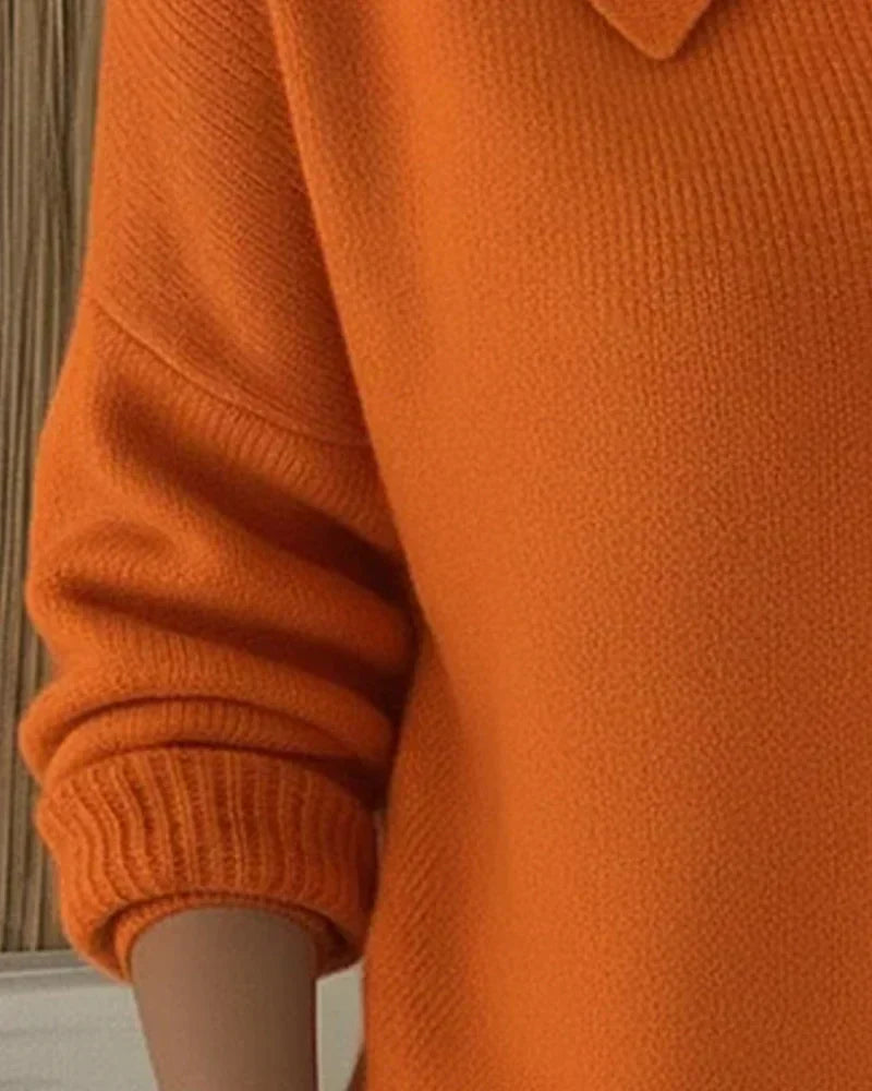 Vega | Cardigan con collo a camicia