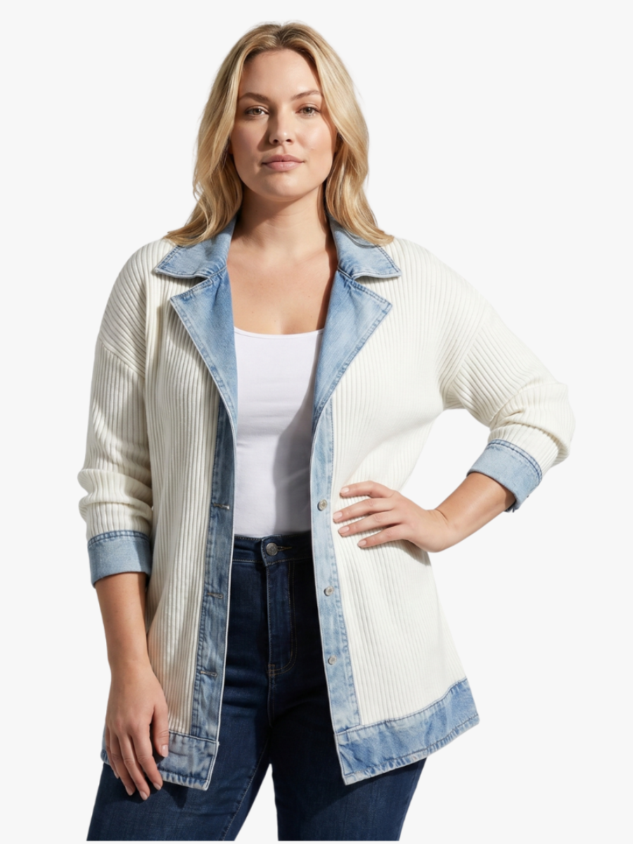 Veronica – Giacca effetto denim – 1