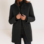 Viola – Cappotto con collo alto – 4