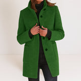 Viola – Cappotto con collo alto – 5