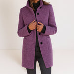 Viola – Cappotto con collo alto – 6