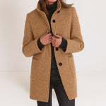 Viola – Cappotto con collo alto – 8