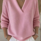 Violeta | Maglione ampio con scollo a V
