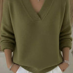 Violeta | Maglione ampio con scollo a V