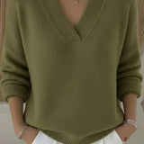 Violeta | Maglione ampio con scollo a V