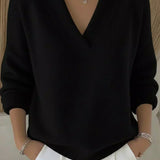 Violeta | Maglione ampio con scollo a V