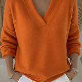 Violeta | Maglione ampio con scollo a V