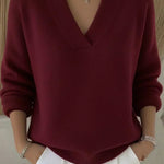 Violeta | Maglione ampio con scollo a V